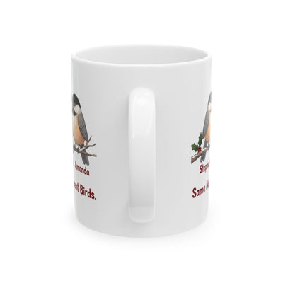Sisters Mug — Personalized Same Nest Different Birds Mug with 2, 3 or 4 Names