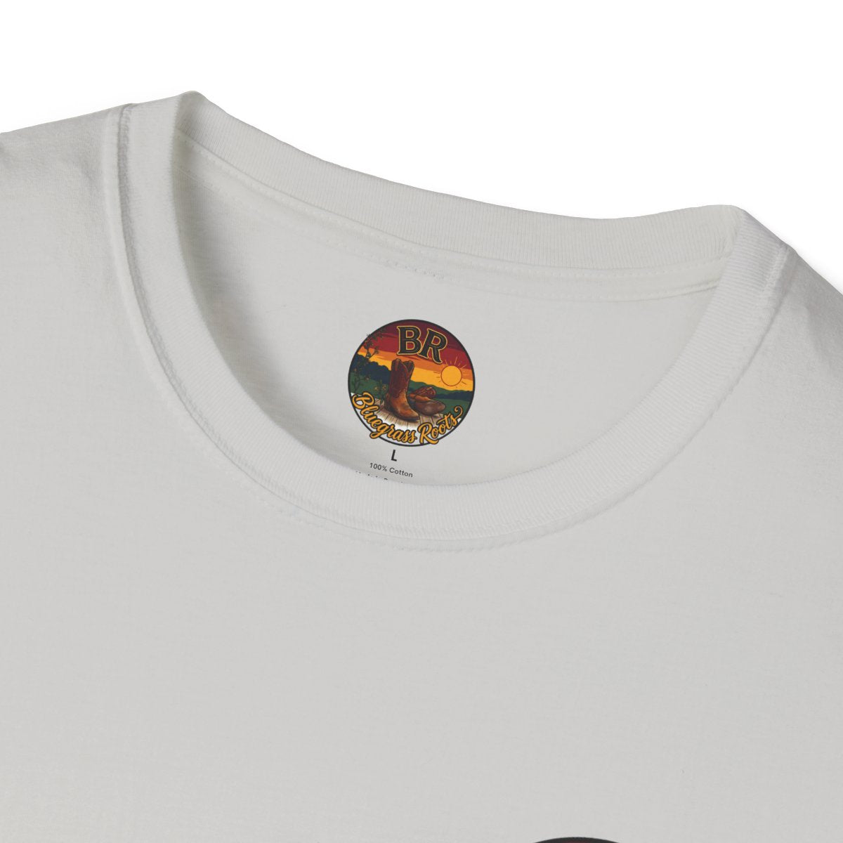 Y'all Shirt — Bluegrass Roots "Amen, Y'all" Graphic Tee in Ice Grey
