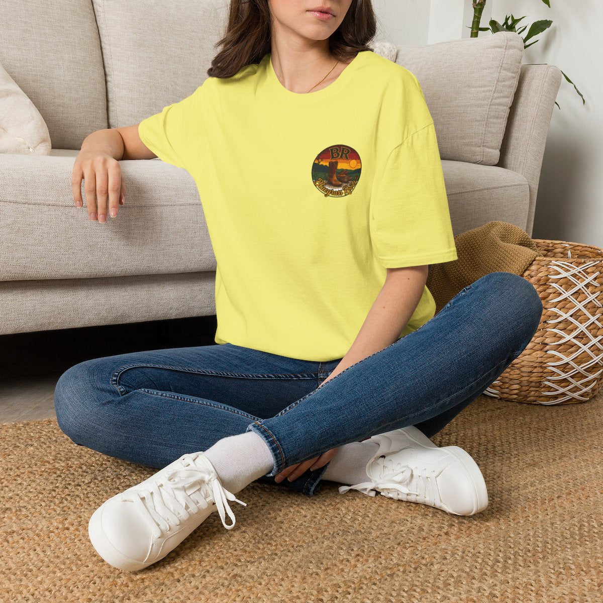 Y'all Shirt — Bluegrass Roots "Amen, Y'all" Graphic Tee in Cornsilk
