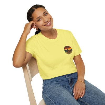 Y'all Shirt — Bluegrass Roots "Amen, Y'all" Graphic Tee in Cornsilk