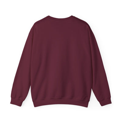 Yards Full, Human: The Dog Owner Holiday Crewneck Graphic Tee - crewneck sweatshirt color option by Bluegrass Gifts